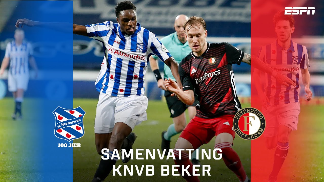 Knotsgekke kwartfinale tussen Heerenveen en Feyenoord! 🤯| KNVB Beker Samenvatting -