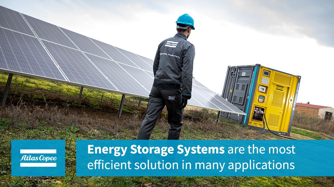 efficient แปลว่า  New  Atlas Copco's Energy Storage Systems are the most efficient solution in many applications