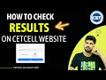 How to Check Results on CET CELL Website 2022  How to Check MHT CET Result on Mobile