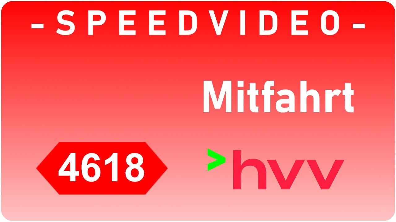 Speedvideo I HVV Mitfahrt Linie 4618 Salzhausen - Garstedt I HD 60 fps