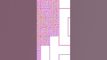 Flowing Mazes #maze #drawing #consistency #illustrator