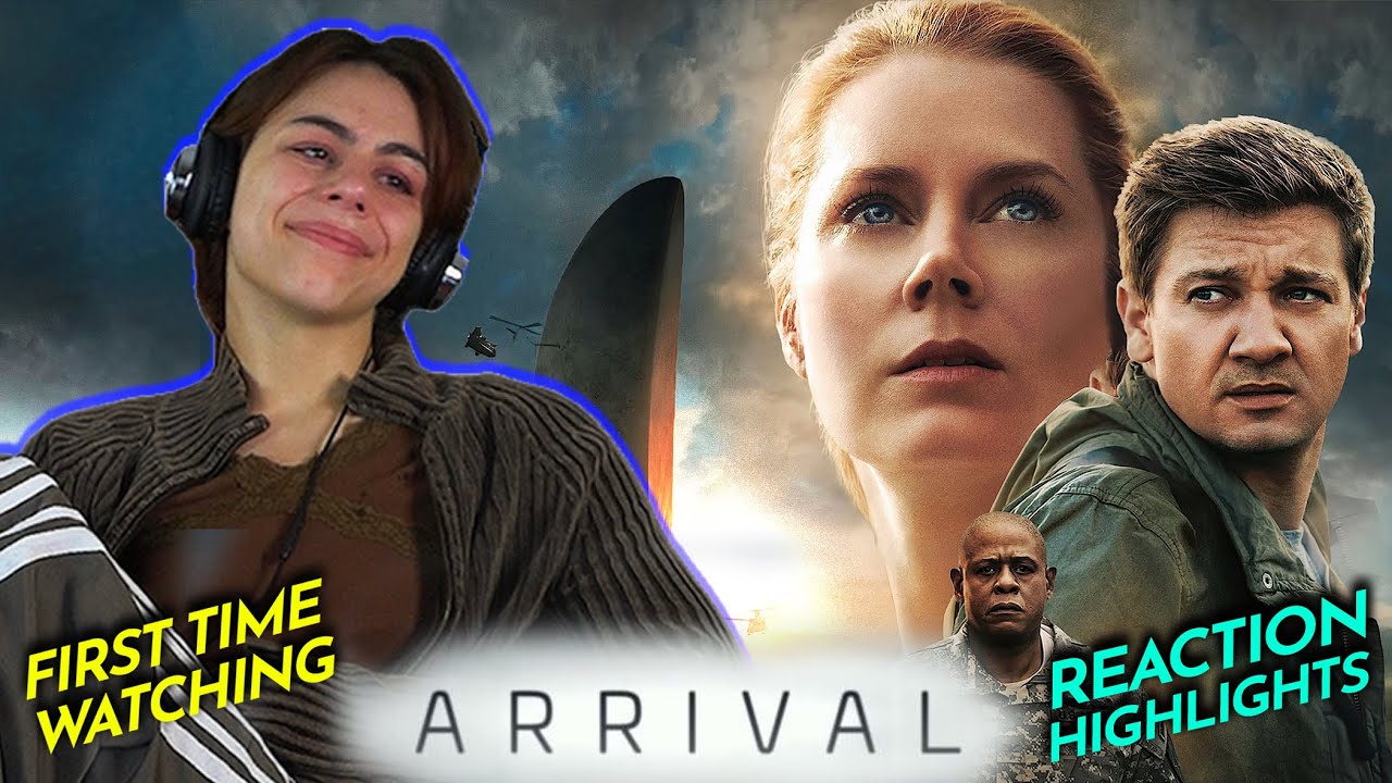 Leia sheds tears for ARRIVAL (2016) Movie Reaction FIRST TIME WATCHING