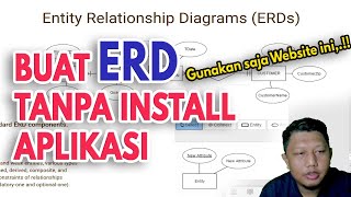 CARA MUDAH BUAT ERD (ENTITY RELATIONSHIP DIAGRAM) - TANPA INSTALL APLIKASI ‼️ CARA MUDAH BUAT ERD (ENTITY RELATIONSHIP DIAGRAM) - TANPA INSTALL APLIKASI ‼️