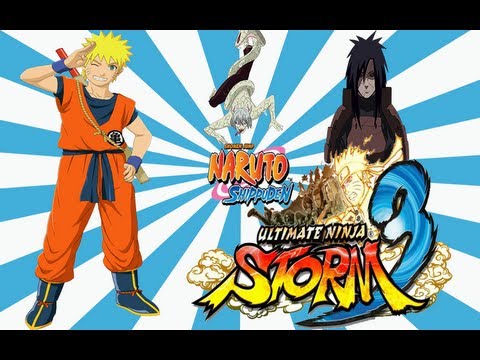 Naruto com Roupa do Goku, Novos Personagens, Guerra ninja - NARUTO SHIPPUUDEN UNS3 TRAILER 4
