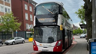 Bus Eireann VWD449 Volvo B5TL Wright Eclipse Gemini 3 Route 220A Carrigaline to City Centre