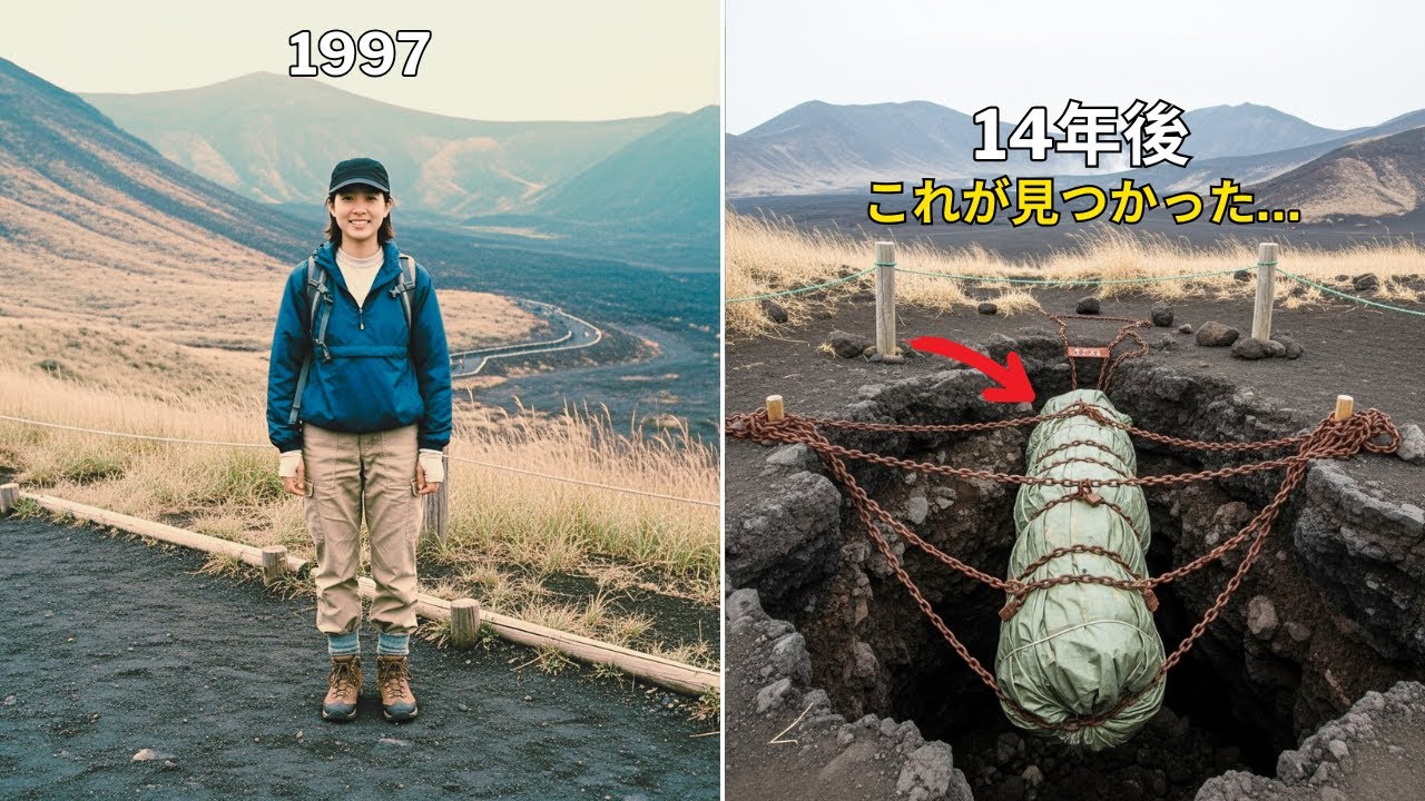 1997年、阿蘇の外輪山で女性失踪——14年後、火口の裂け目に“不穏なもの”が…