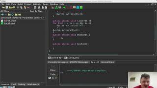 Parameters in Java (redub)