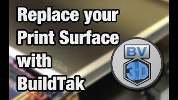 How To Replace the Print Surface on your 3D Printer with BuildTak