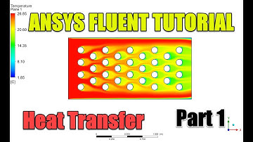 ✅ ANSYS FLUENT TUTORIAL - Heat transfer through pipes - PART 1