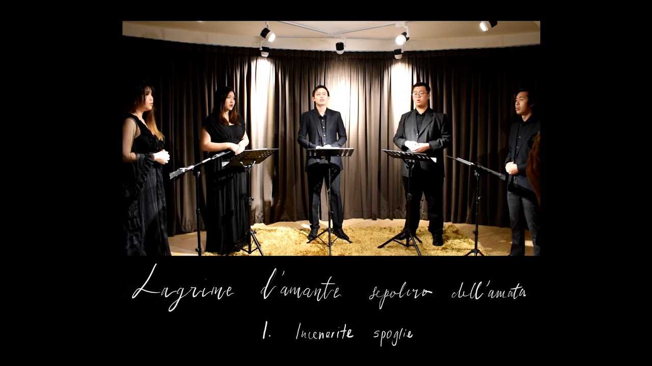 Lagrime d'amante al sepolcro dell'amata, I. Incenerite spoglie