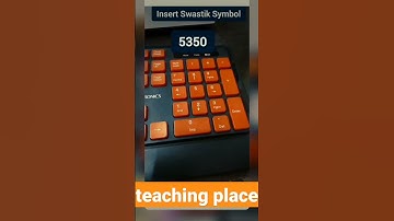 insert swastik symbol in word||excel tips tricks|| computer shortcut keys#youtubeshorts #shorts