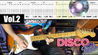 10 Disco Funk Riffs Vol.2 + TAB chords