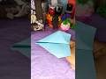 create a beautiful easy origami paper airplane ✈️#beautiful #shorts