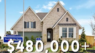 New Homes for Sale Houston Texas | David Weekly - Edgehill Model| Modern Luxury Homes Near Houston
