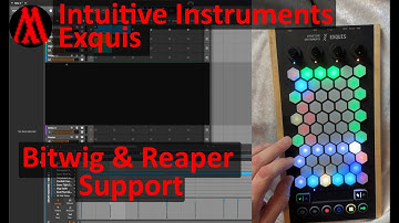 Intuitive Instruments Exquis - Isomorphic MPE Controller - Support for Bitwig and Reaper