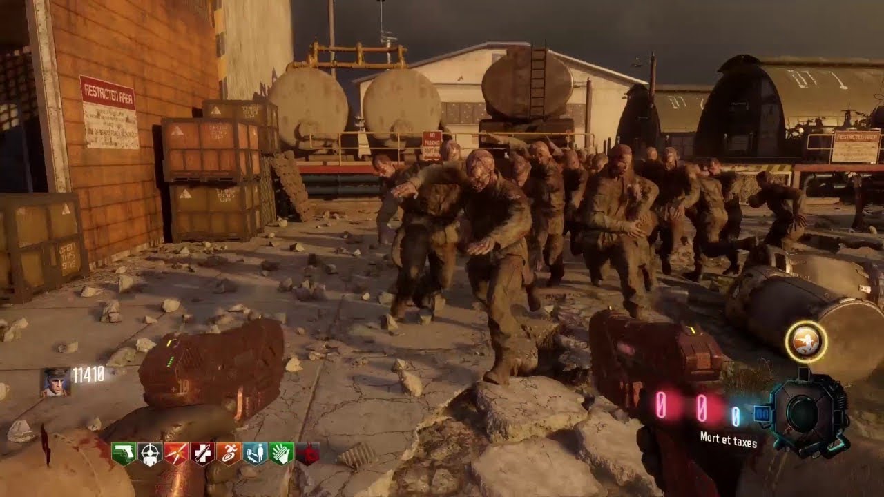 BO3 Zombies Spawn Room High Round Attempt YouTube