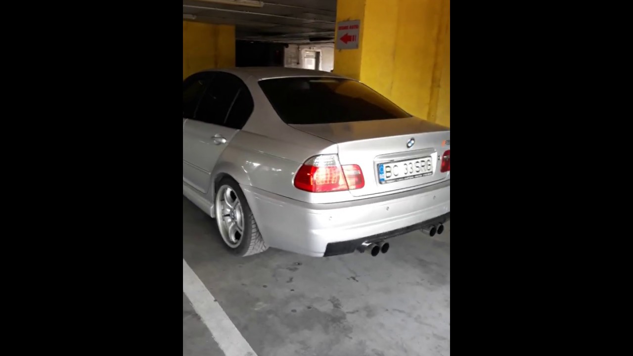 BMW E46 320d Hardcut Limiter (Popcorn) YouTube
