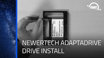Newer Technology AdaptaDrive: Drive Installation