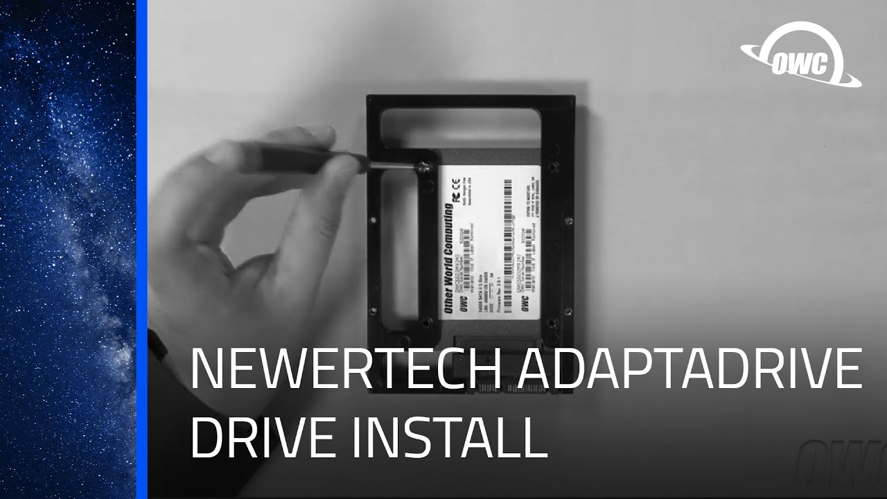 Newertech AdaptaDrive 2.5 naar 3.5 SATA converter