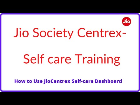 How to Use JioCentrex Self-care Dashboard ll Jio Centrex Dashboard ll