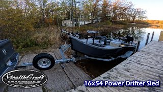 StealthCraft 16x54 Power Drifter Sled - FEAT. Carbon Kevlar Veil
