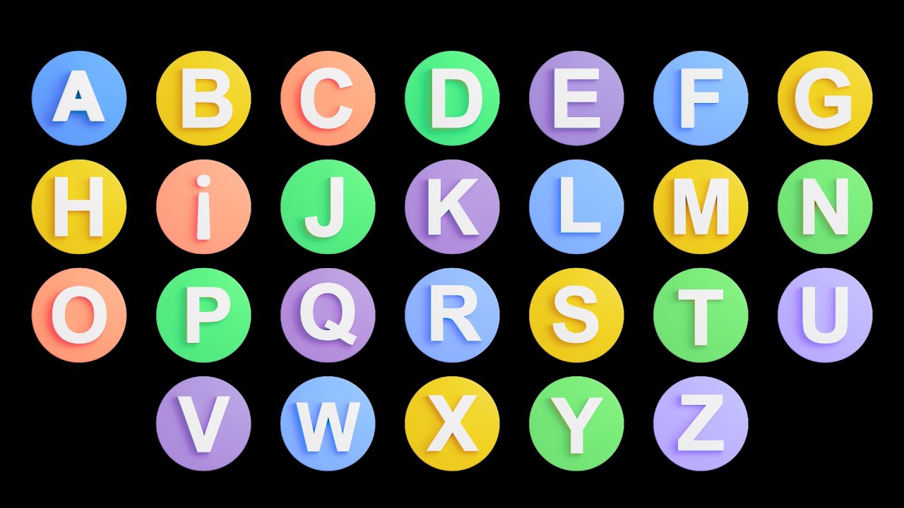 ABCD Song🎵Colorful & Fun-Filled Alphabet Learning A–Z |ABC Phonics for ...