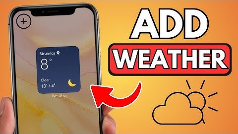 How To Add Weather Widget on Home Screen (Android)
