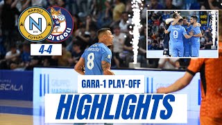 HIGHLIGHTS PREZIOSO CASA NAPOLI-FELDI EBOLI: gara pazzesca al cardiopalma, il pari all'overtime 😱💙