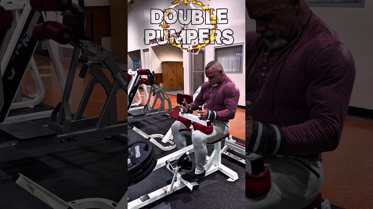 DOUBLE PUMPERS GOT MAX CALVES #CALVES #PUMP #workout #motivation #muscle