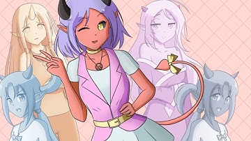 AH! My Girlfriend Is A Demon Summoned From The Depths Of Hell Part 1 | LOVE AT FIRST SIGHT