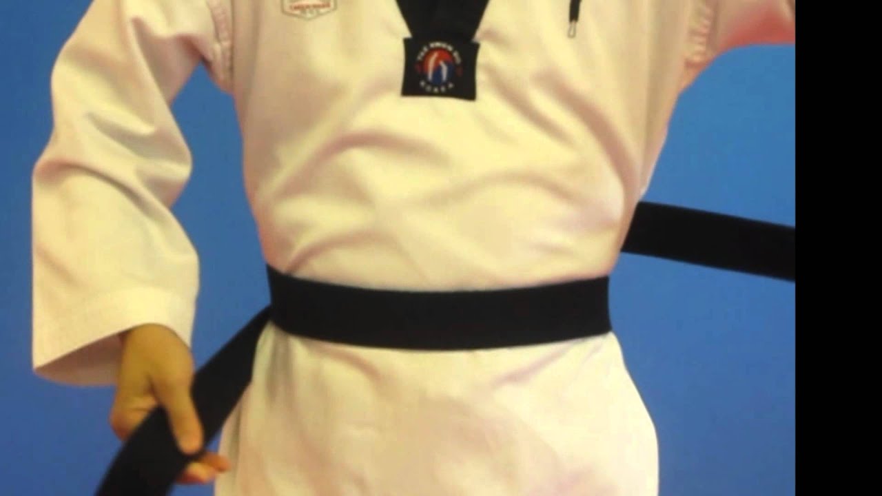 How to Tie a Taekwondo Belt