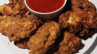 طريقة تحضير دجاج كنتاكي بروستد منزلي ولا اروع - كي اف سي/ KFC Fried Chicken