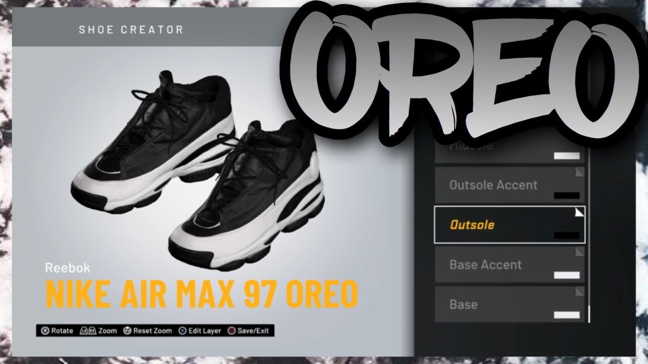 NBA 2K20 Shoe Creator - Nike Air Max 97 