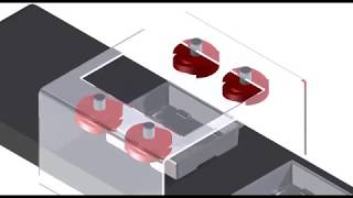 Tray Denester for automated de-stacking