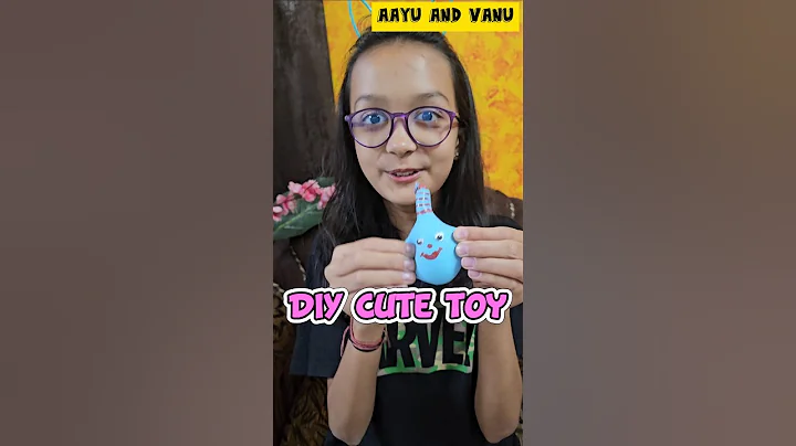 DIY Cute Squeezy Toy 🤩🥰  #aayuandvanu #shorts #youtubeshorts #ytshorts #trending #diy #viralvideo