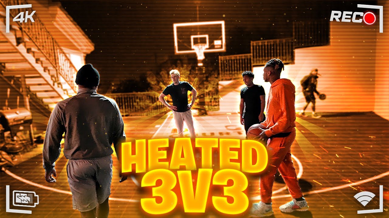 HEATED 3v3 BASKETBALL IRL: Me, DDG, Deshae Frost vs To, Von, and Charcs Cousin...