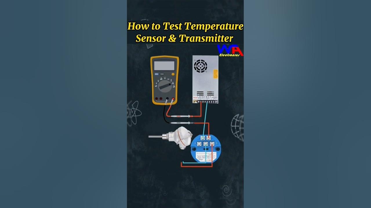 How to Test Temperature Sensor & Transmitter #electrical #electronic