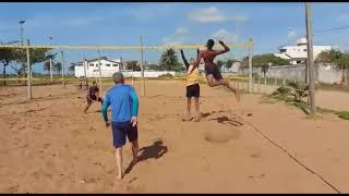 REALMENTE FUNCIONA!! VÔLEI EXERCÍCIOS DE ATAQUE E PASSADA NA PRAIA 👍✔🏐