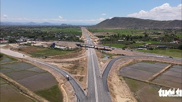 Cao tốc Vĩnh Hảo - Phan Thiết trước ngày thông xe!
