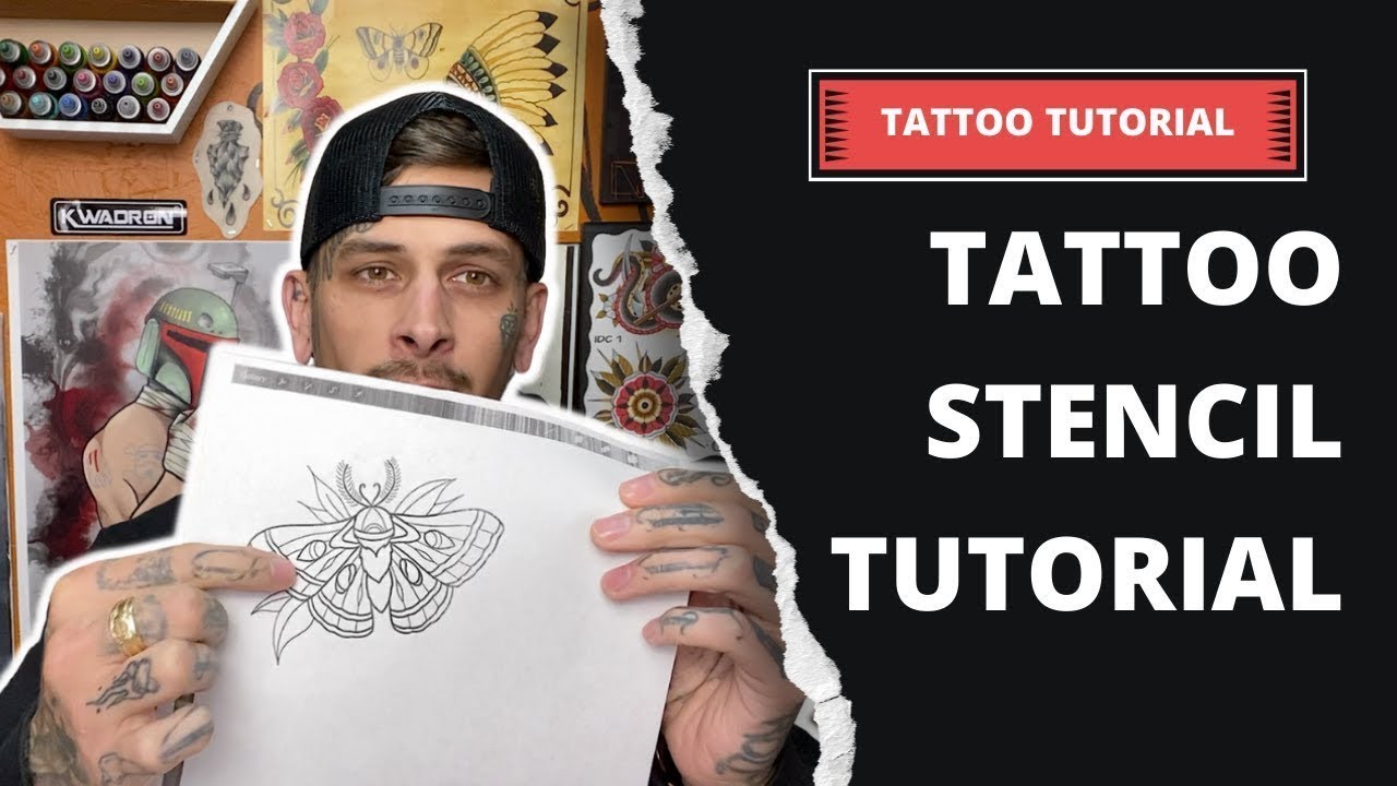 Professional Tattoo Transfer Paper Application (5 Steps Tutorial)