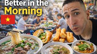 Why Hanoi Is Better in the Morning 🇻🇳🇻🇳 (6AM Vietnam is unbelievable!)