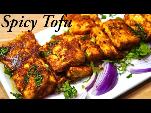 PAN FRIED MASALA TOFU  SUPER QUICK amp EASY TOFU RECIPE