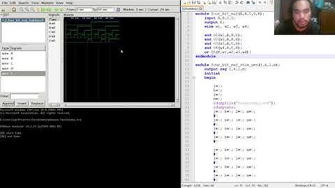 iverilog fourbitmajor