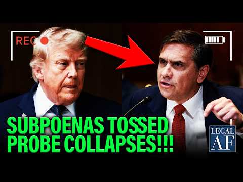 Thumbnail for Trump DOJ Subpoenas TOSSED as PROBE COLLAPSES in their FACE!!!