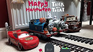 Thomas Lightning McQueen & The Spooky Scrap Heaps Halloween 2024