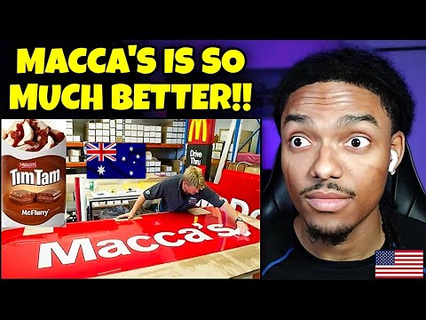 AMERICAN REACTS to Why Maccas Has McDonald's HQ So Shook