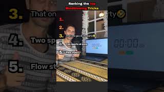 Ranking the top MINDBLOWING tricks!