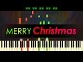 We Wish You a Merry Christmas // PIANO