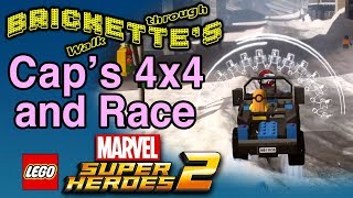 Race in Manhattan, “Van” (Cap’s 4x4) in LEGO Marvel SuperHeroes 2 - Winter Soldier character token!