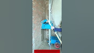 Automatic Wall Plastering Machine in Action #farming#AutomaticWallPlasteringMachine #shortvideo